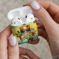 Aloha Hawaii Turtle AirPods Case Retro Style LT05 - Polynesian Pride