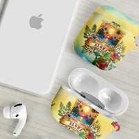 Aloha Hawaii Turtle AirPods Case Retro Style LT05 - Polynesian Pride