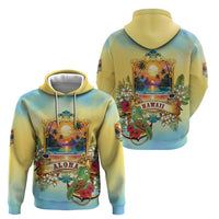 Aloha Hawaii Turtle Hoodie Retro Style - Polynesian Pride
