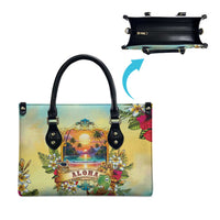 Aloha Hawaii Turtle Leather Bag Retro Style - Polynesian Pride