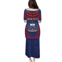 Personalised FAST Party Samoa Puletasi Samoan Coat Of Arms Ulafala Style