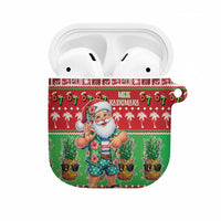 Mele Kalikimaka Hawaii Christmas AirPods Case Funny Santa 67 Gen Alpha Slang LT05 Red - Polynesian Pride