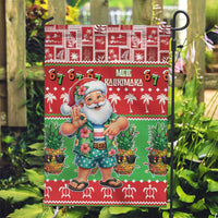 Mele Kalikimaka Hawaii Christmas Garden Flag Funny Santa 67 Gen Alpha Slang - Polynesian Pride