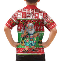 Mele Kalikimaka Hawaii Christmas Kid Hawaiian Shirt Funny Santa 67 Gen Alpha Slang - Polynesian Pride