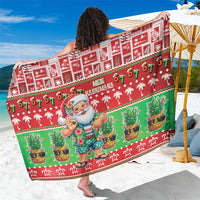 Mele Kalikimaka Hawaii Christmas Sarong Funny Santa 67 Gen Alpha Slang - Polynesian Pride