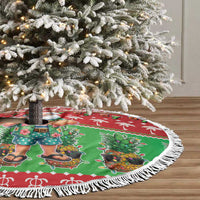 Mele Kalikimaka Hawaii Christmas Tree Skirt Funny Santa 67 Gen Alpha Slang - Polynesian Pride