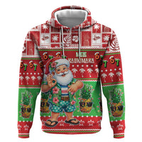 Mele Kalikimaka Hawaii Christmas Zip Hoodie Funny Santa 67 Gen Alpha Slang - Polynesian Pride