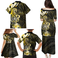 Sarcoma Awareness Family Matching Puletasi and Hawaiian Shirt You Are Stronger Than Sarcoma LT05 - Polynesian Pride