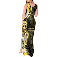 Sarcoma Awareness Tank Maxi Dress You Are Stronger Than Sarcoma LT05 - Polynesian Pride