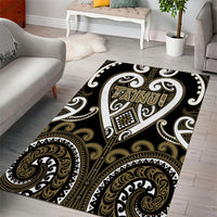 Aotearoa Waikato Tainui Area Rug Maori Tribal Pattern