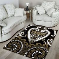 Aotearoa Waikato Tainui Area Rug Maori Tribal Pattern