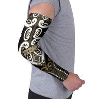 Custom Aotearoa Waikato Tainui Arm Sleeves Maori Tribal Pattern