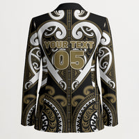 Custom Aotearoa Waikato Tainui Blazer Maori Tribal Pattern