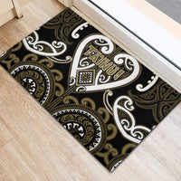 Aotearoa Waikato Tainui Rubber Doormat Maori Tribal Pattern