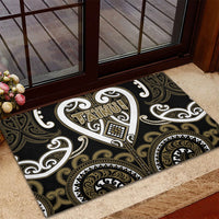 Aotearoa Waikato Tainui Rubber Doormat Maori Tribal Pattern