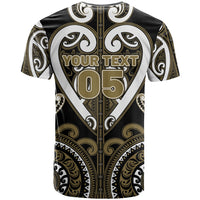 Custom Aotearoa Waikato Tainui T Shirt Maori Tribal Pattern
