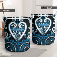 Aotearoa Ngati Kahungunu Laundry Basket Maori Tribal Pattern