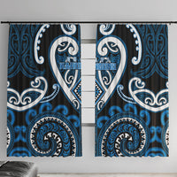 Aotearoa Ngati Kahungunu Window Curtain Maori Tribal Pattern