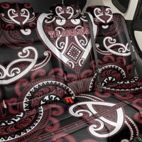 Aotearoa Te Arawa Back Car Seat Cover Maori Tribal Pattern