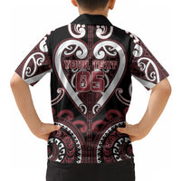 Custom Aotearoa Te Arawa Hawaiian Shirt Maori Tribal Pattern