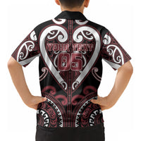 Custom Aotearoa Te Arawa Kid Hawaiian Shirt Maori Tribal Pattern LT05 - Polynesian Pride