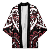 Custom Aotearoa Te Arawa Kimono Maori Tribal Pattern