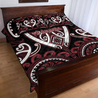 Aotearoa Te Arawa Quilt Bed Set Maori Tribal Pattern