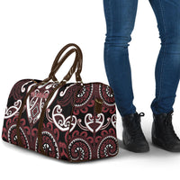 Aotearoa Te Arawa Travel Bag Maori Tribal Pattern