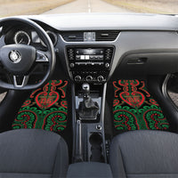 Custom Aotearoa Ngai Tuhoe Car Mats Maori Tribal Pattern