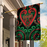 Aotearoa Ngai Tuhoe Garden Flag Maori Tribal Pattern