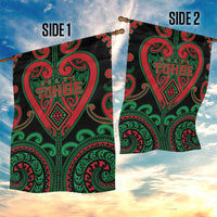 Aotearoa Ngai Tuhoe Garden Flag Maori Tribal Pattern