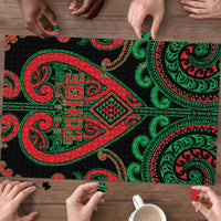 Aotearoa Ngai Tuhoe Puzzle Maori Tribal Pattern