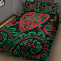 Aotearoa Ngai Tuhoe Quilt Bed Set Maori Tribal Pattern