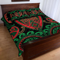 Aotearoa Ngai Tuhoe Quilt Bed Set Maori Tribal Pattern