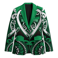 Custom Aotearoa Ngati Maniapoto Blazer Maori Tribal Pattern