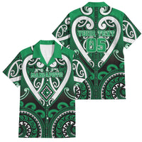 Custom Aotearoa Ngati Maniapoto Family Matching Long Sleeve Bodycon Dress and Hawaiian Shirt Maori Tribal Pattern