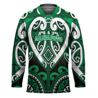 Custom Aotearoa Ngati Maniapoto Hockey Jersey Maori Tribal Pattern