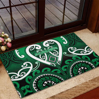 Aotearoa Ngati Maniapoto Rubber Doormat Maori Tribal Pattern
