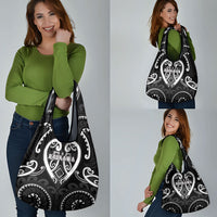 Aotearoa Ngati Raukawa Grocery Bag Maori Tribal Pattern