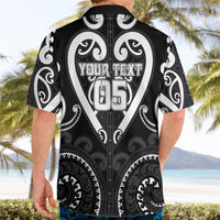 Custom Aotearoa Ngati Raukawa Hawaiian Shirt Maori Tribal Pattern