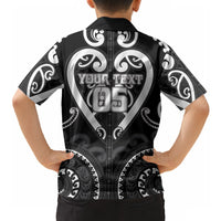 Custom Aotearoa Ngati Raukawa Hawaiian Shirt Maori Tribal Pattern