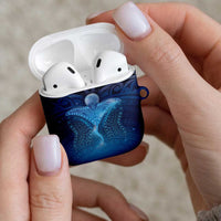 Polynesia Manta Ray AirPods Case Let's The Sea Set You Free LT05 - Polynesian Pride