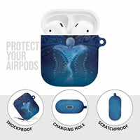 Polynesia Manta Ray AirPods Case Let's The Sea Set You Free LT05 - Polynesian Pride