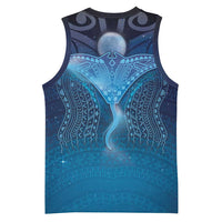 Polynesia Manta Ray Basketball Jersey Let's The Sea Set You Free LT05 - Polynesian Pride