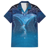 Polynesia Manta Ray Family Matching Tank Maxi Dress and Hawaiian Shirt Let's The Sea Set You Free - Polynesian Pride