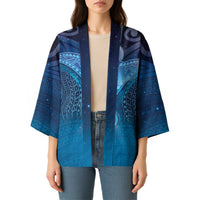 Polynesia Manta Ray Kimono Let's The Sea Set You Free - Polynesian Pride