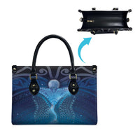 Polynesia Manta Ray Leather Bag Let's The Sea Set You Free LT05 - Polynesian Pride