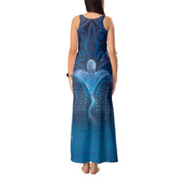 Polynesia Manta Ray Tank Maxi Dress Let's The Sea Set You Free LT05 - Polynesian Pride