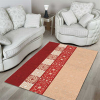 Papua New Guinea Area Rug Oro Tapa Pattern