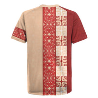 Papua New Guinea Rugby Jersey Oro Tapa Pattern LT05 - Polynesian Pride